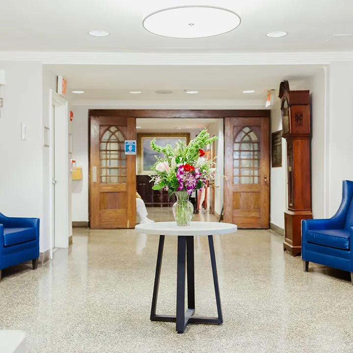 Amenities at Bronx detox center — public space