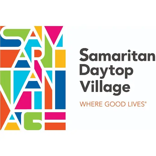 Colorful logo of Samaritan Daytop Village, a detox center in Bronx.